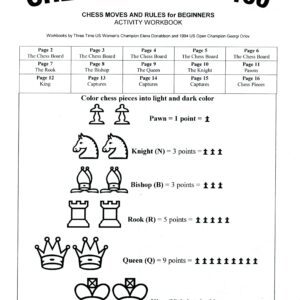 Chess Academy workbook details